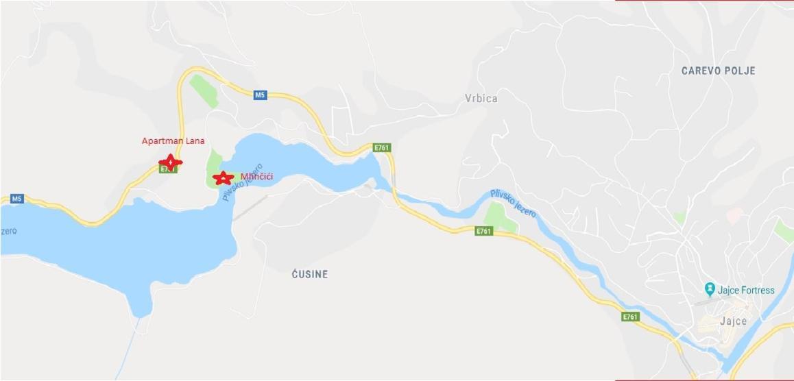Apartman Lana Jajca Kültér fotó